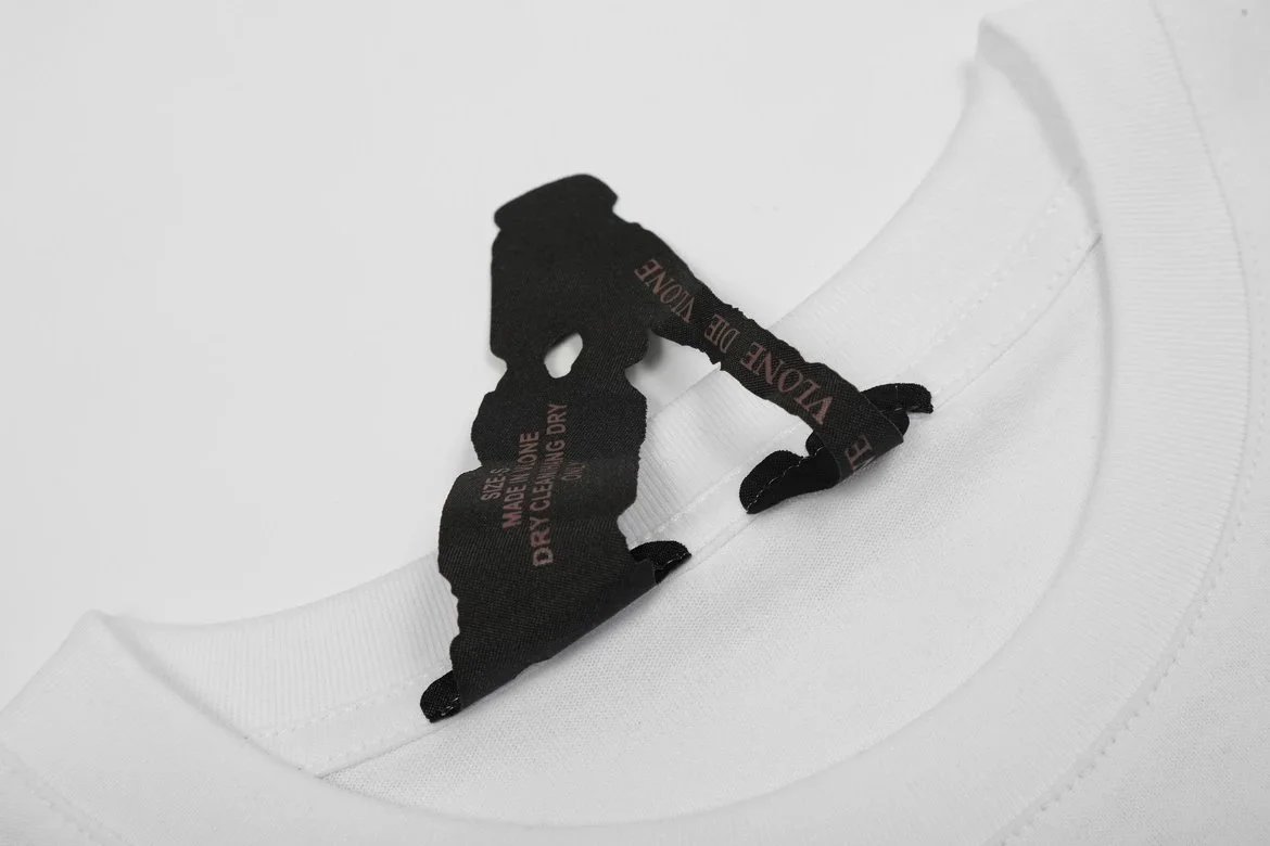 Vlone V Logo Graphic T-Shirt White - 7