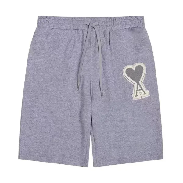 Ami Paris Heart Logo Shorts in Multiple Colors - 5