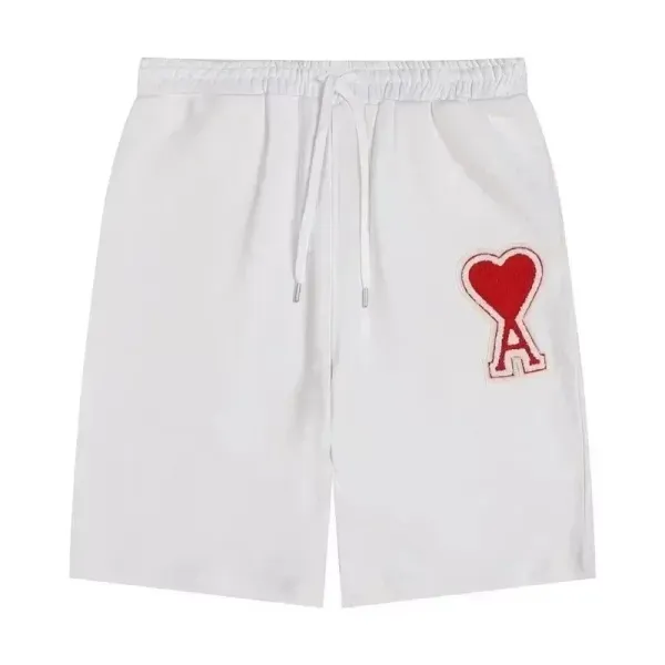 Ami Paris Heart Logo Shorts in Multiple Colors - 8