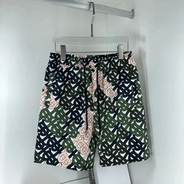 Burberry Monogram Print Drawstring Shorts Multicolor - 1