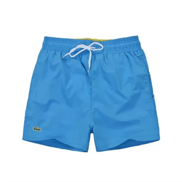 Cartelo Sport Shorts Black with Blue Stripes - 10