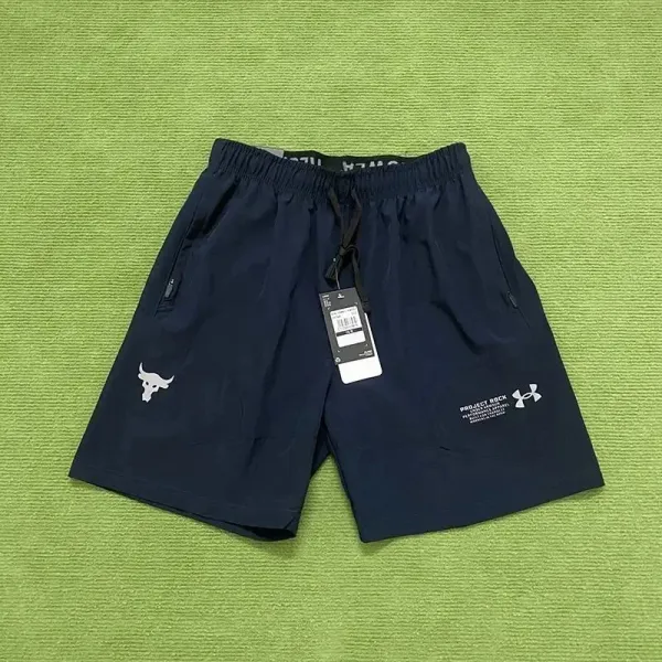 Under Armour Project Rock Performance Shorts Navy - 1