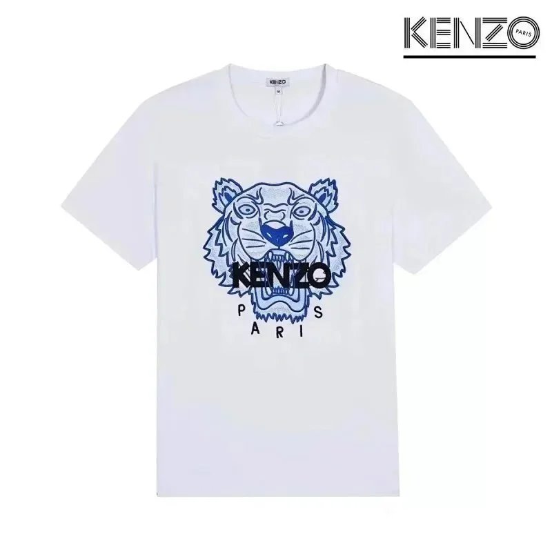 Kenzo T-Shirts Tiger Logo Graphic — D5-(laogao)007