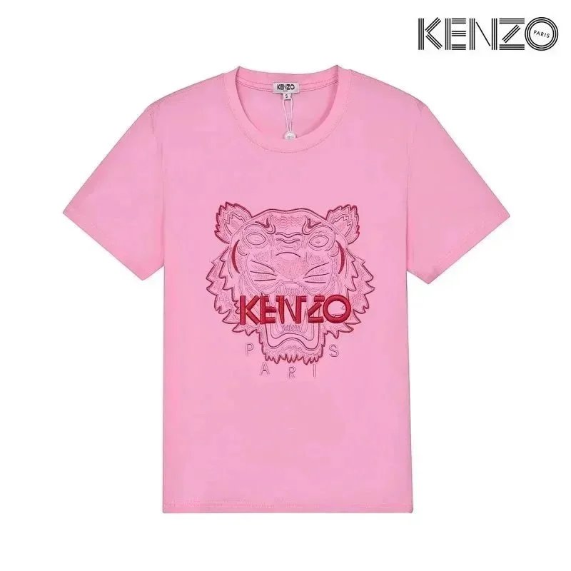 Kenzo T-Shirts Tiger Logo Graphic — D5-(laogao)015