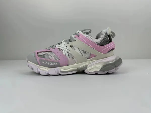 Balenciaga Track 2 Pink Gray Chunky Sneakers - 1