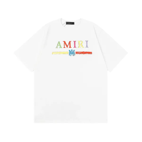 Amiri Cocktail Hand Graphic T-Shirt White - 6