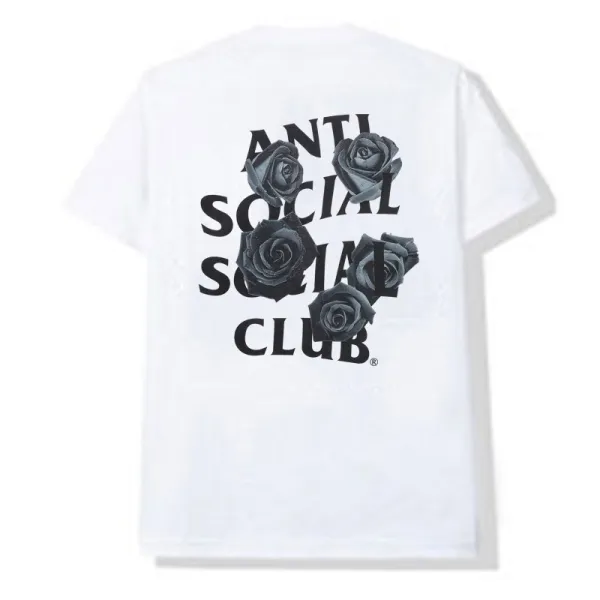 Anti Social Social Club Roses White T-Shirt - 1
