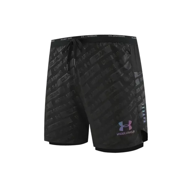 Under Armour Printed Performance Shorts Black - 1