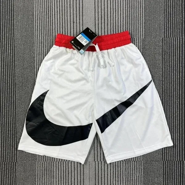 Nike Swoosh Graphic Shorts White/Red/Black - 1