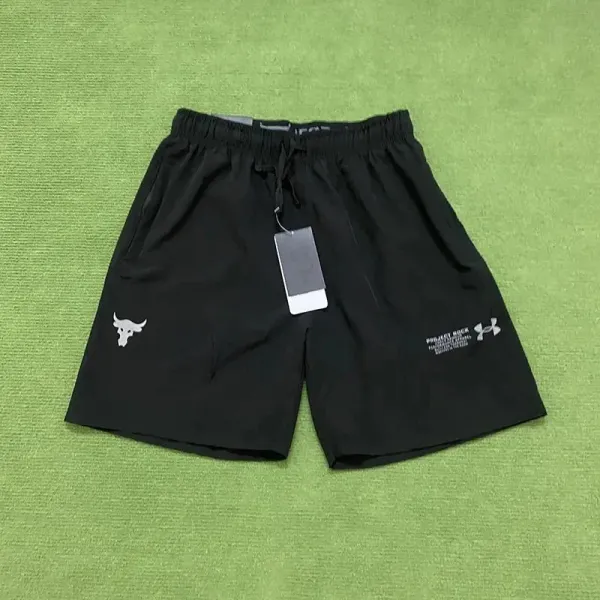 Under Armour x Project Rock Training Shorts Black - 1
