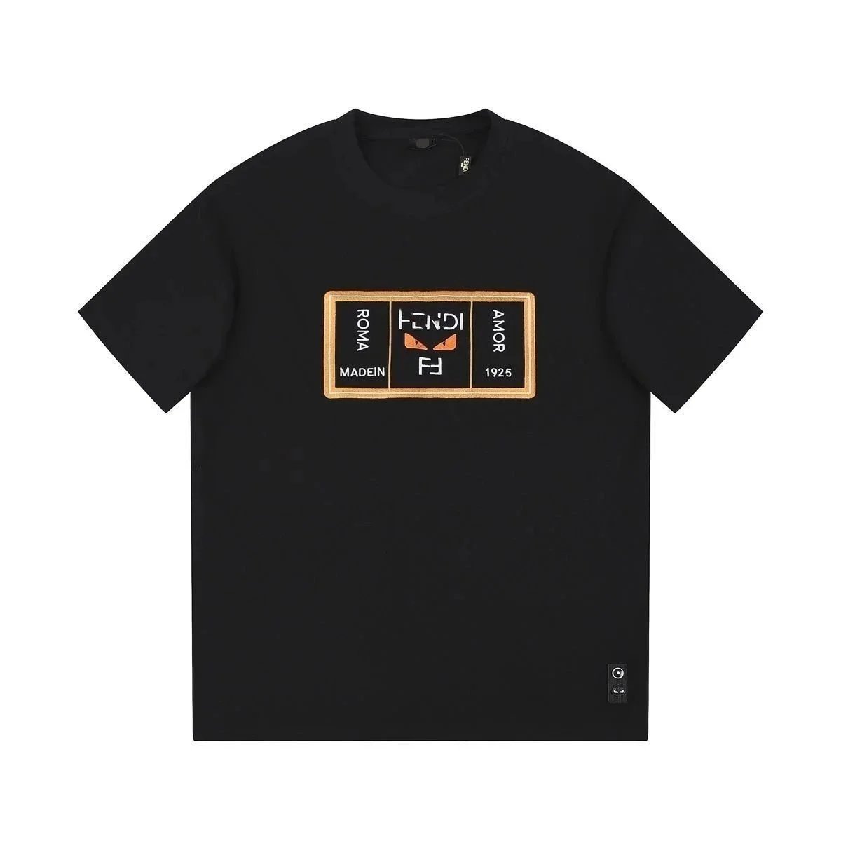 Fendi T-Shirts Short-Sleeve Graphic Logo T-Shirt — 21