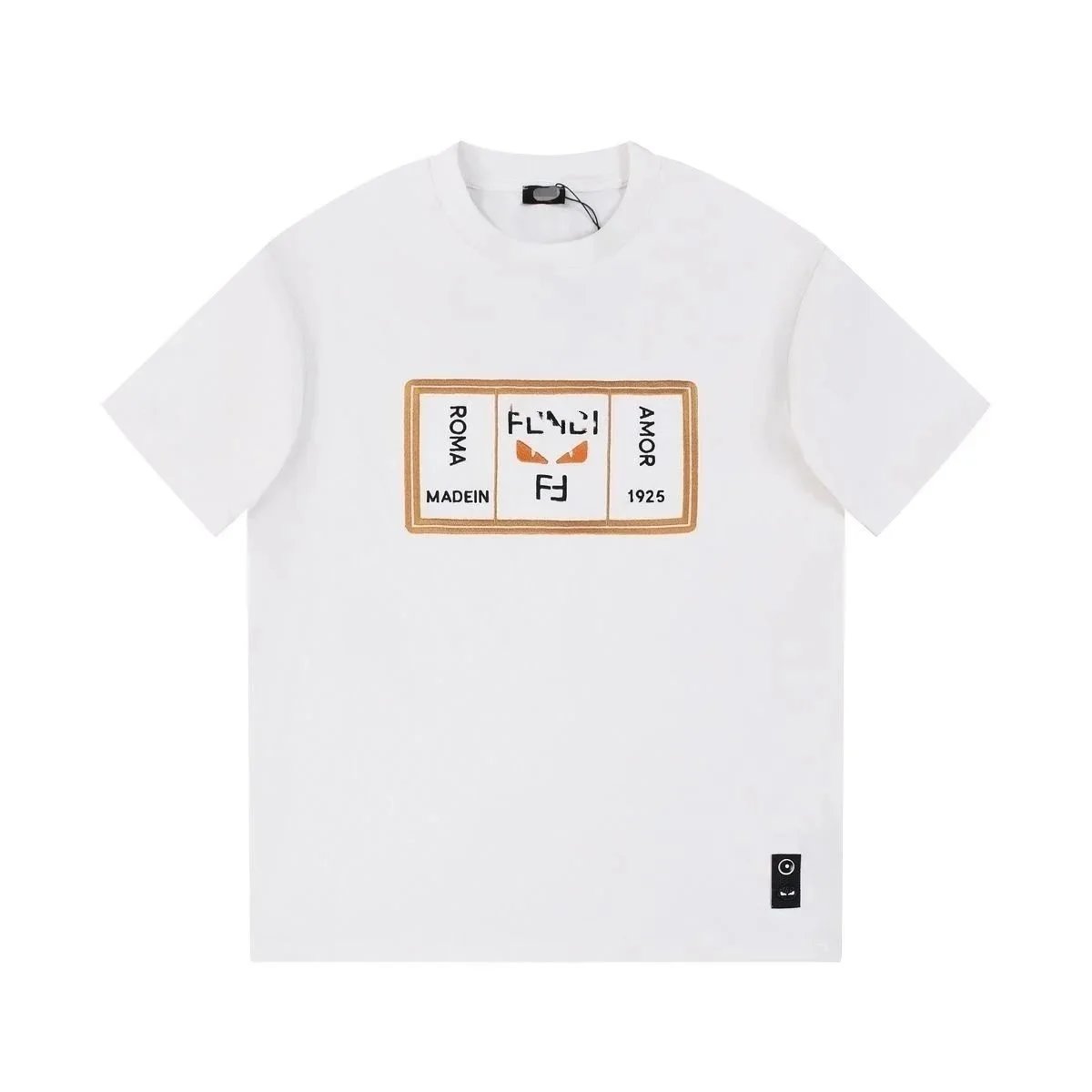 Fendi T-Shirts Short-Sleeve Graphic Logo T-Shirt — 20