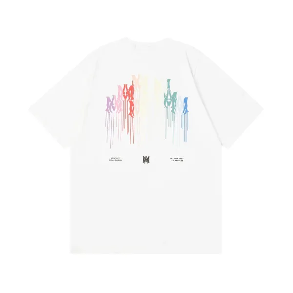 Amiri Cocktail Hand Graphic T-Shirt White - 8