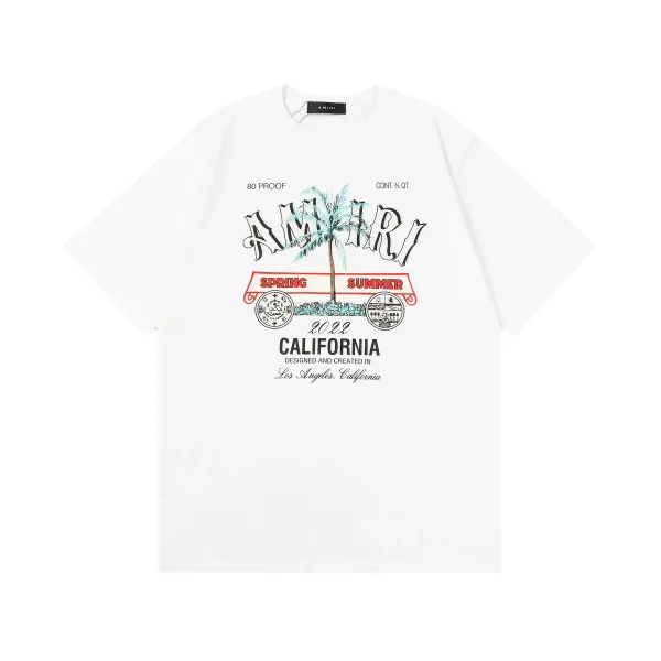 Amiri Spring Summer 2022 California Graphic T-Shirt - 1