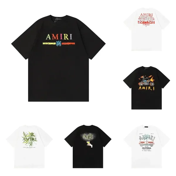 Amiri Cocktail Hand Graphic T-Shirt White - 3