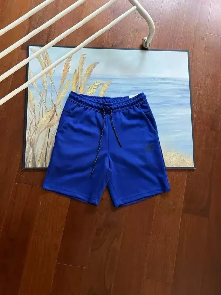 Nike Tech Fleece Shorts Royal Blue - 1