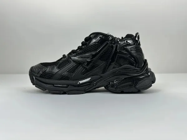 Balenciaga Track Runner Black Chunky Sneakers - 1