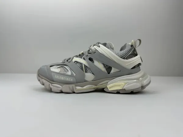 Balenciaga Track 2 Gray White Chunky Sneakers - 1