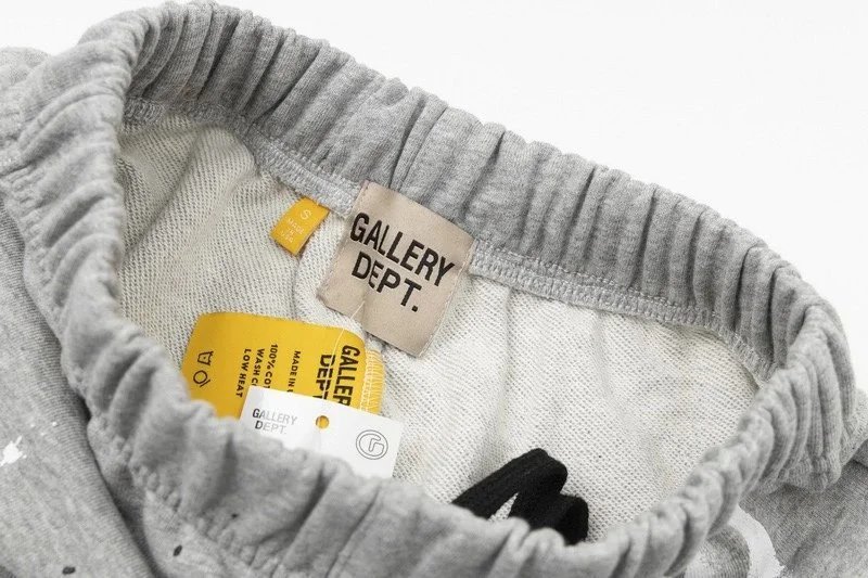 Gallery Dept Mesh Shorts Blue Multicolor Paint-Splatter Shorts - 8
