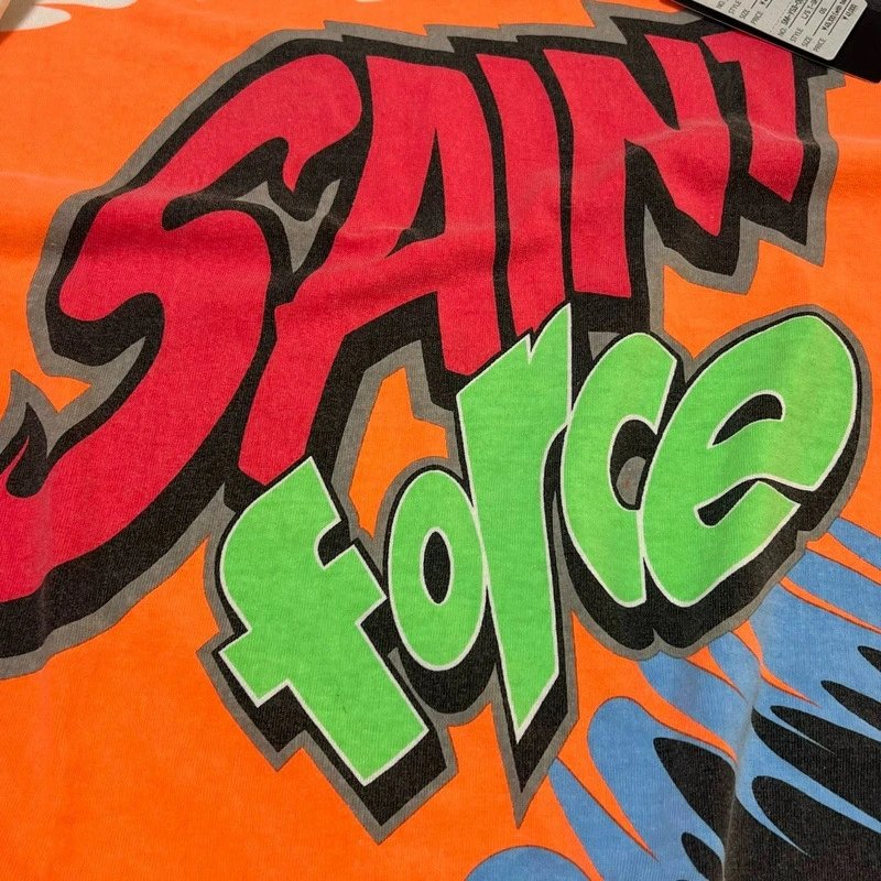 Design Saint Force Graphic Long-Sleeve T-Shirt Multicolor T-Shirts - 7