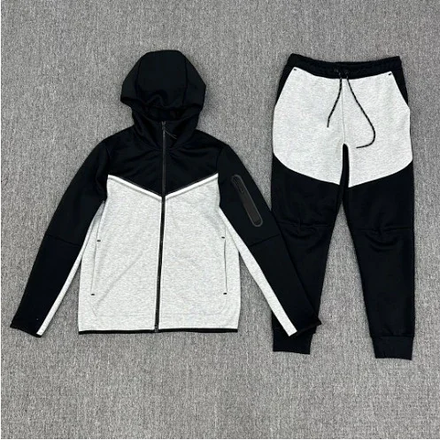Unbranded Tracksuits Hooded zip-up jacket and jogger pants set product detail image 11