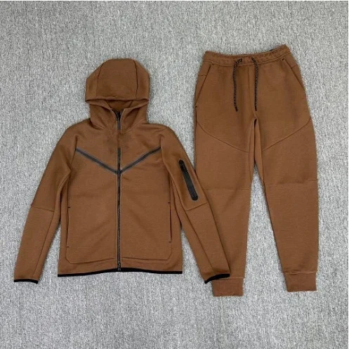 Unbranded Tracksuits Hooded zip-up jacket and jogger pants set product detail image 16
