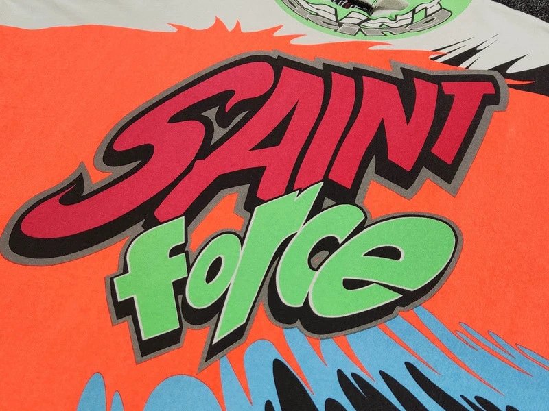 Design Saint Force Graphic Long-Sleeve T-Shirt Multicolor T-Shirts - 9