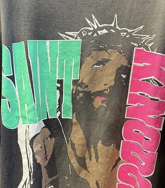 Saint Tears Saint Kingdom Graphic T-Shirt Black - 6