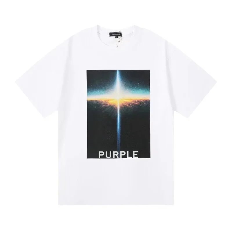 Purple Brand T-Shirts Logo Print — BB-16