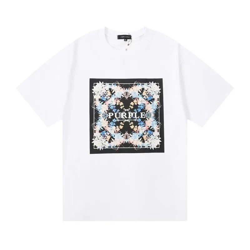 Purple Brand T-Shirts Logo Print — BB-30