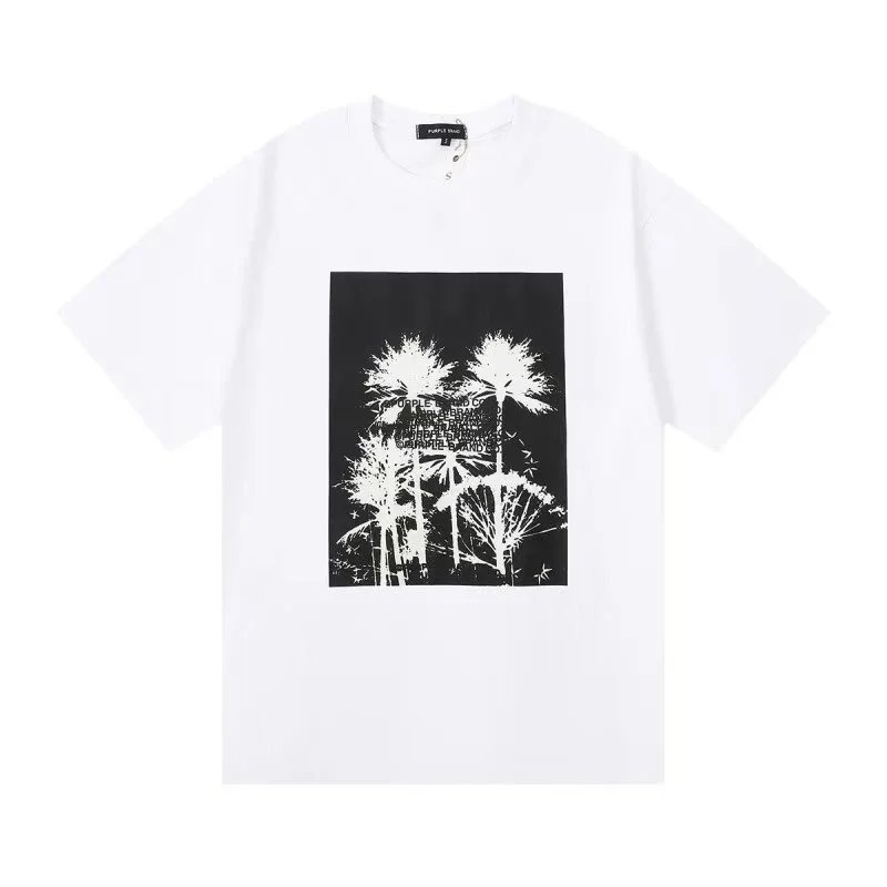 Purple Brand T-Shirts Logo Print — BB-36