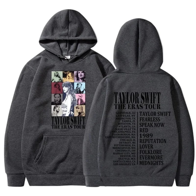 Design Taylor Swift The Eras Tour Black Hoodie - 31