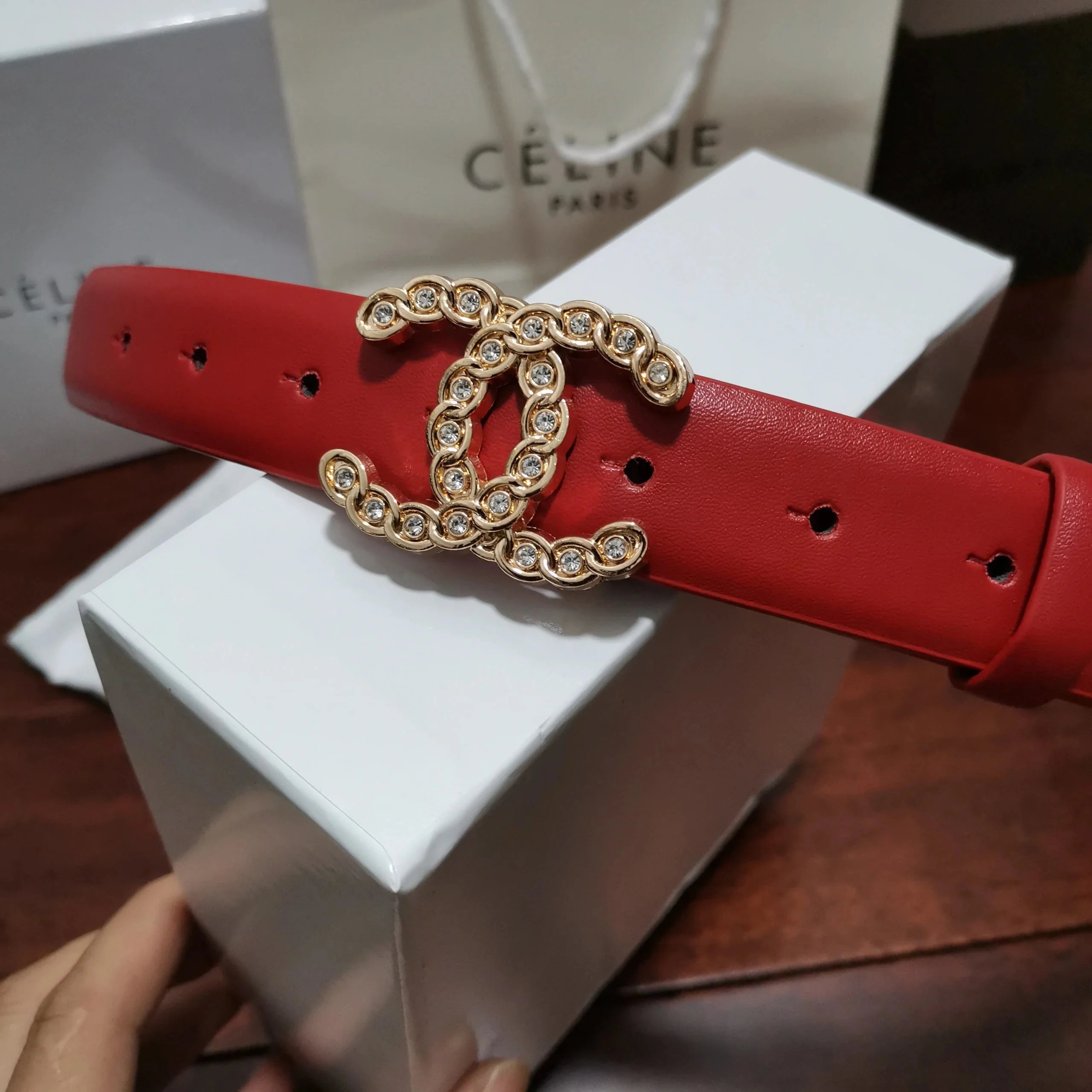 Versace Medusa Head Buckle Leather Belt Black - 8