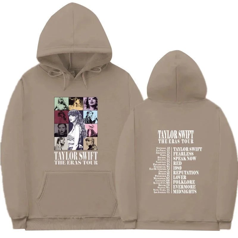 Design Taylor Swift The Eras Tour Black Hoodie - 35
