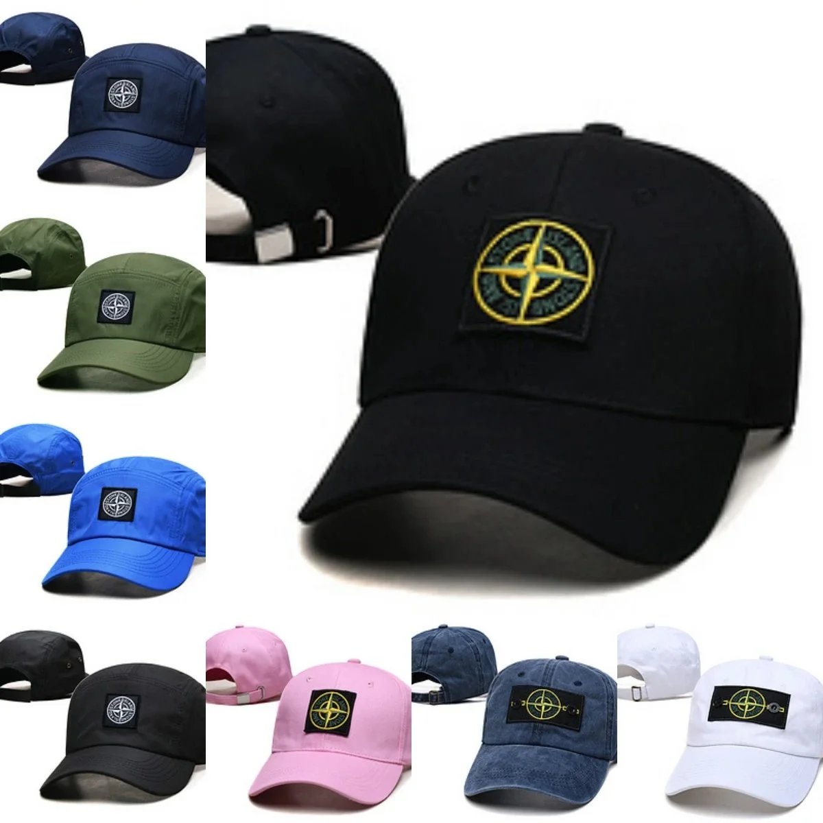 Stone Island Compass Logo Cap 