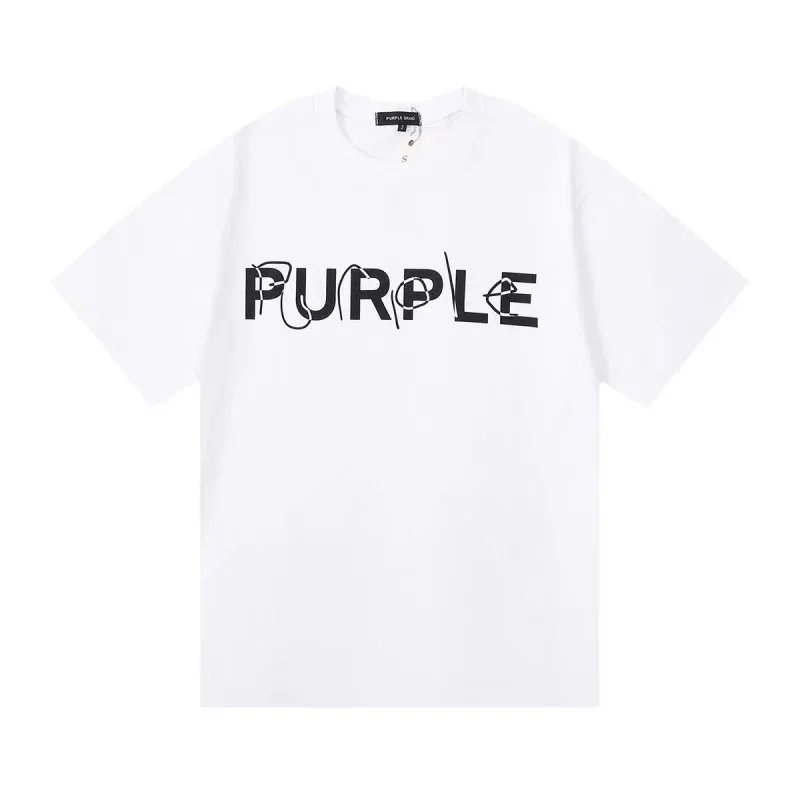 Purple Brand T-Shirts Logo Print — BB-06