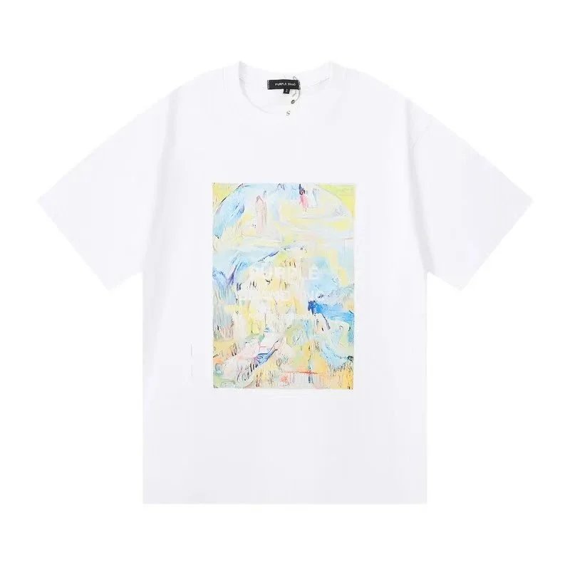 Purple Brand T-Shirts Logo Print — BB-14