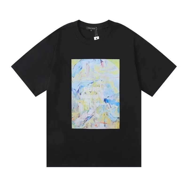 Purple Brand T-Shirts Logo Print — BB-13