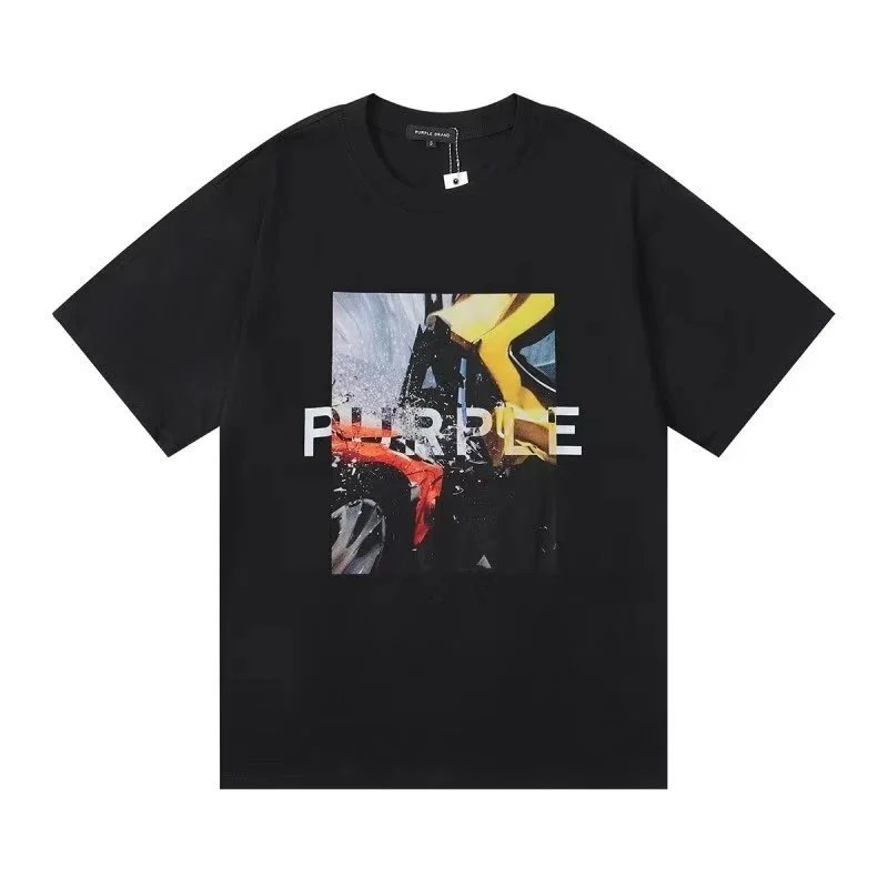 Purple Brand T-Shirts Logo Print — BB-27