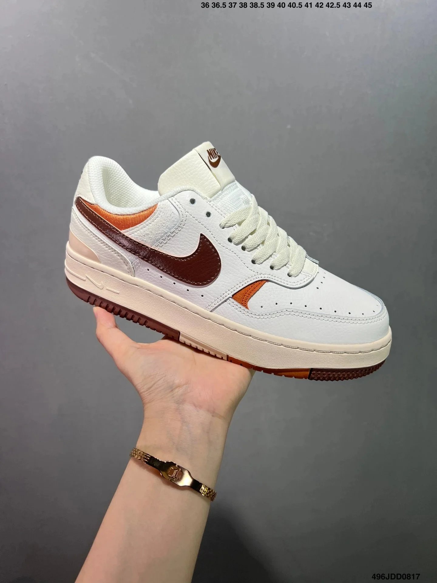 Nike SB Chron 2 White Yellow Sneakers Skateboard Shoes - 25
