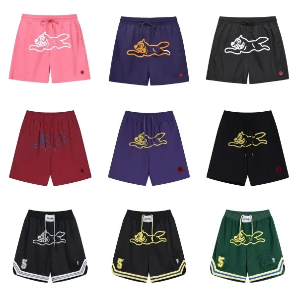 Design Icecream Dog Logo Mesh Shorts Black Shorts - 2