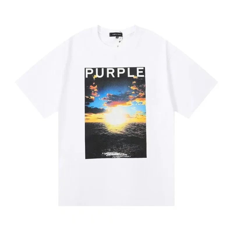 Purple Brand T-Shirts Logo Print — BB-26