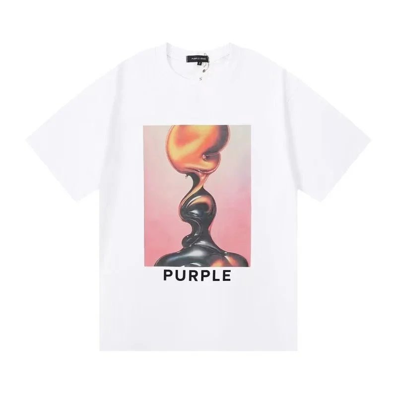 Purple Brand T-Shirts Logo Print — BB-40
