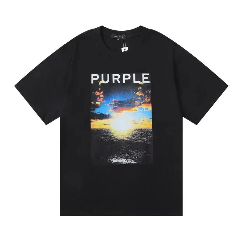 Purple Brand T-Shirts Logo Print — BB-25