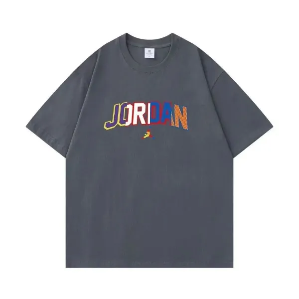 Air Jordan Graphic Logo Oversized T-Shirt Gray - 1