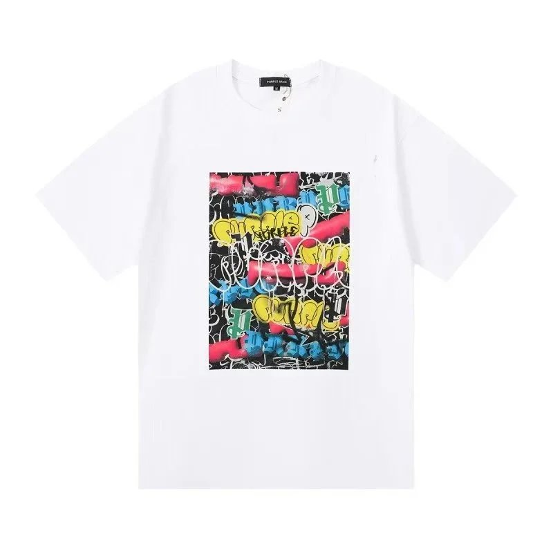 Purple Brand T-Shirts Logo Print — BB-18