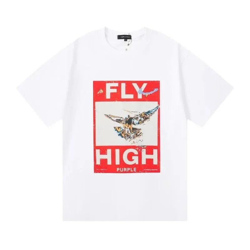 Purple Brand T-Shirts Logo Print — BB-24