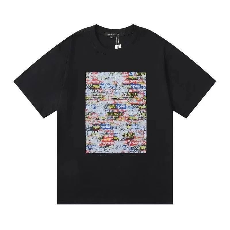 Purple Brand T-Shirts Logo Print — BB-31