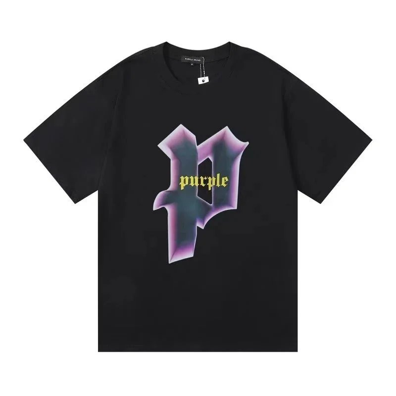 Purple Brand T-Shirts Logo Print — BB-09