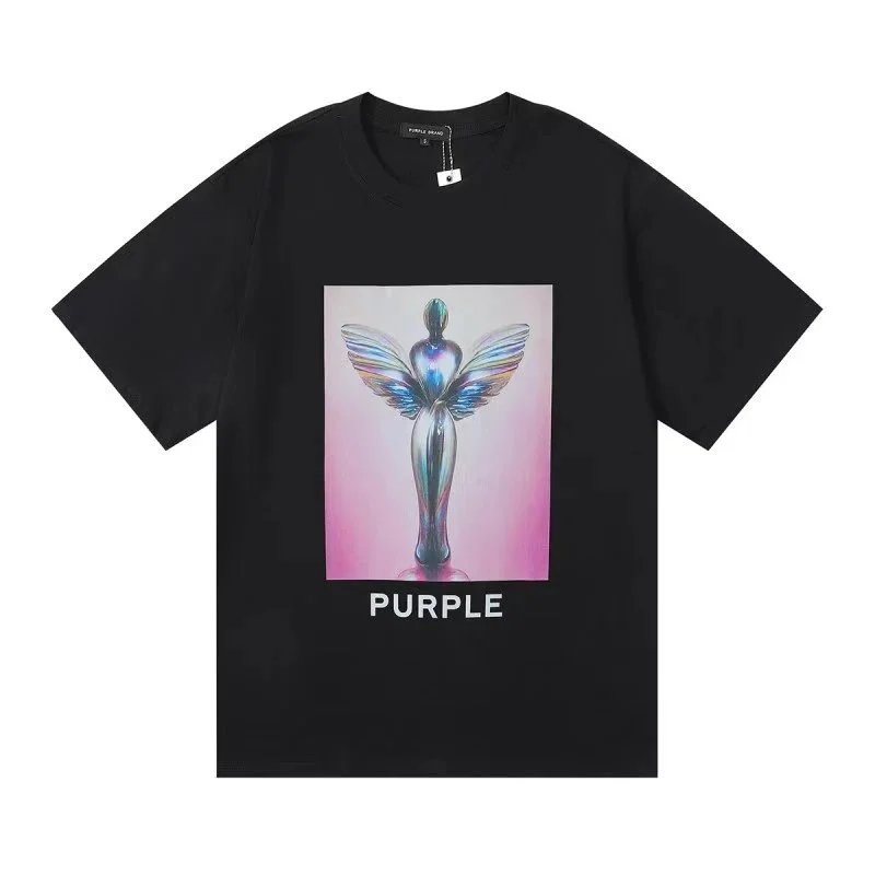 Purple Brand T-Shirts Logo Print — BB-37